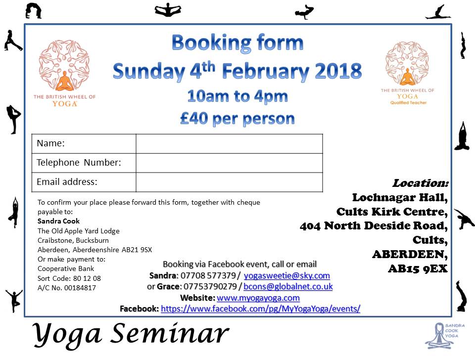 Booking Form Feb 2018